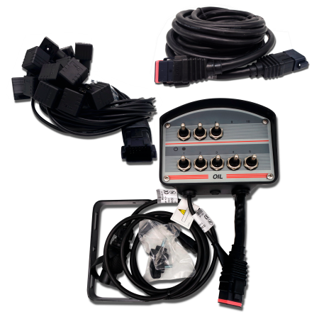 KOMPLETNY PANEL STERUJĄCY CETOP 8 ROZDZIELACZ HYDR